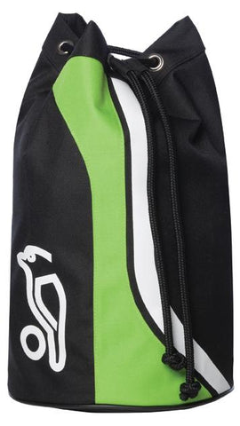 KOOKABURRA BALL BAG BLACK / LIME