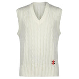 GRAY-NICOLLS SLEEVELESS VEST OFF WHITE