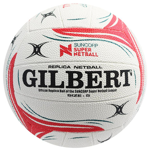 GILBERT NETBALL SUPER NETBALL REPLICA SIZE 5