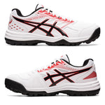 ASICS GEL LETHAL FIELD CRICKET RUBBER WHITE/RED