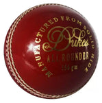 DUKES ALLROUNDER 2 PIECE CRICKET BALL RED