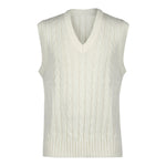 GRAY-NICOLLS SLEEVELESS VEST OFF WHITE