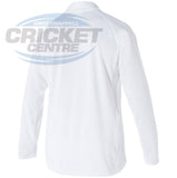 ASICS 21 CRICKET PLAYING SHIRT WHITE LONG SLEEVE