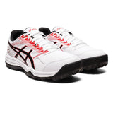 ASICS GEL LETHAL FIELD CRICKET RUBBER WHITE/RED