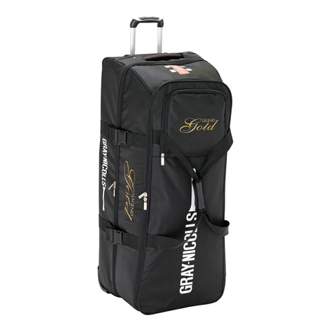 GRAY-NICOLLS LEGEND GOLD STAND UP CRICKET WHEEL BAG