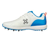 PAYNTR XPF-19 CRICKET SPIKE WHITE/BLUE