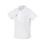 ASICS 23 SHORT SLEEVE PLAYING SHIRT WHITE JUNIOR