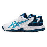 ASICS GEL PEAKE 2 CRICKET RUBBER WHT/AQUA WOMENS